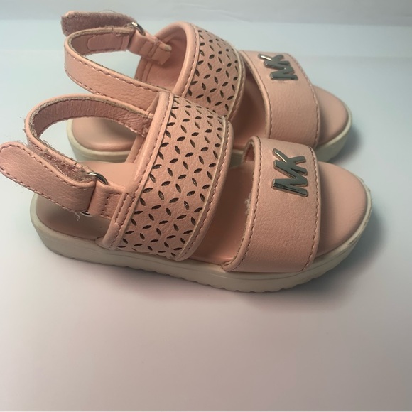 MICHAEL Michael Kors Pink Kids Sandals - Picture 3 of 12